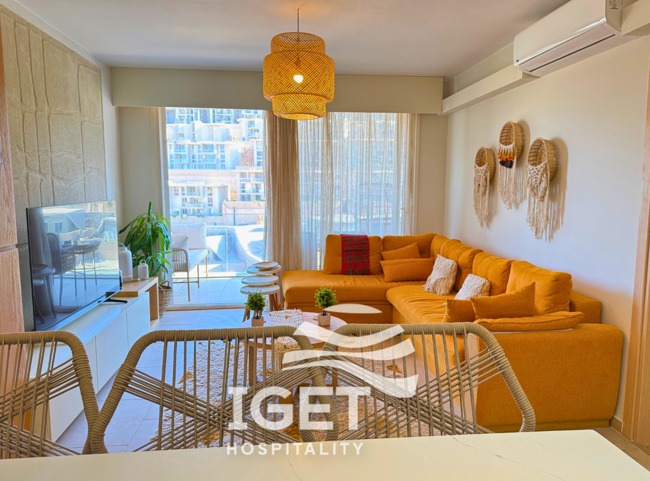 Image of 3-Bedroom Chalet with Lagoon & Partial Sea View – IL Monte Galala